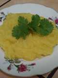 Puré de camotes de mi tía