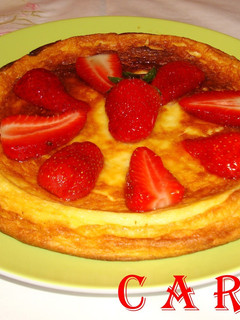 Una foto de Tarta mascarpone con fresas