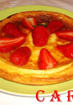 Una foto de Tarta mascarpone con fresas
