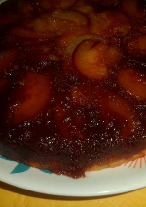 Una foto de Torta de ciruelas