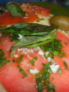 Una foto de Pizza a la napolitana con harina integral