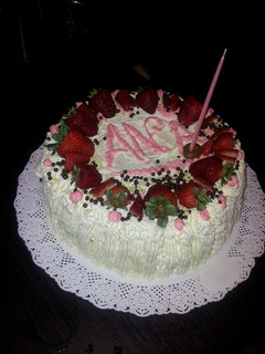 Una foto de Torta de cumpleaños