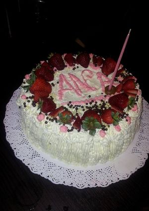 Una foto de Torta de cumpleaños