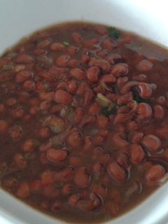 Una foto de Sopa de frijoles