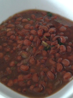 Una foto de Sopa de frijoles