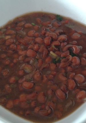 Una foto de Sopa de frijoles