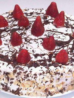 Una foto de Pastel de Chocolate