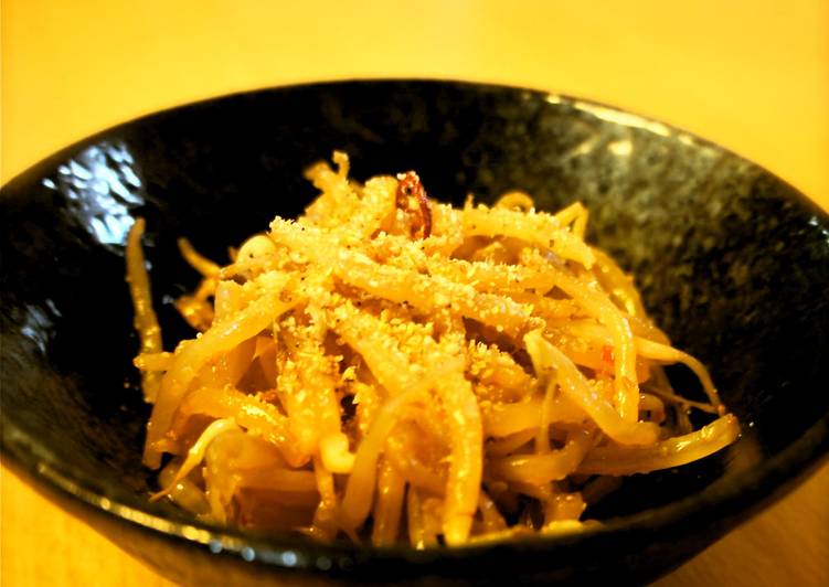 Namul de brotes de soja