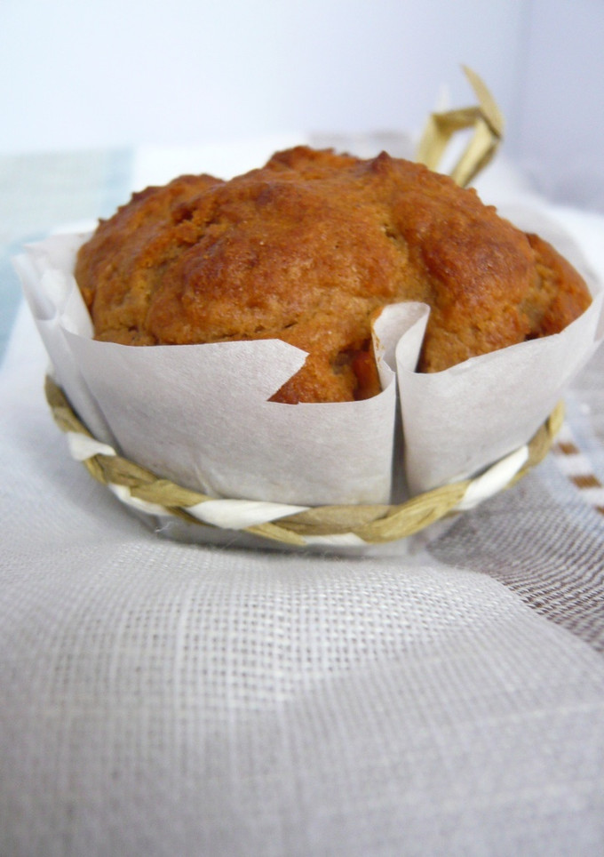 Una foto de Muffins/Magdalenas de Manzana, Canela y Albaricoque