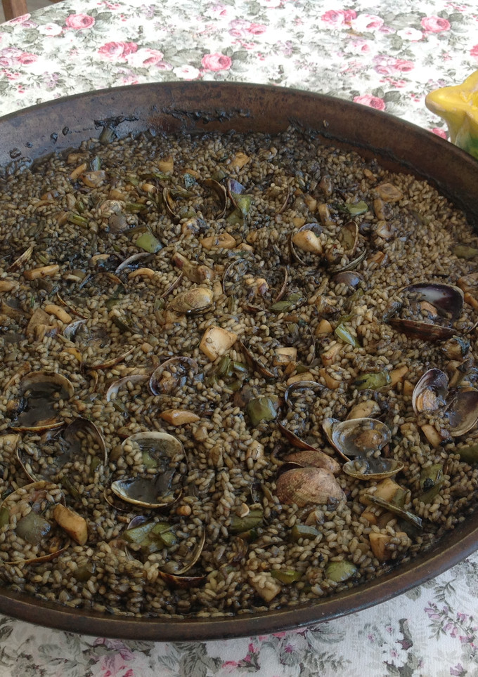 Una foto de Arroz negro