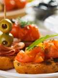 Bandeja de canapés