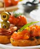 Bandeja de canapés
