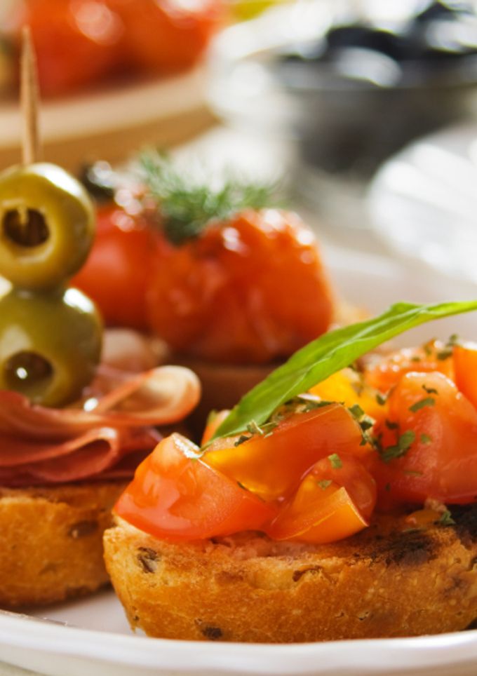 Una foto de Bandeja de canapés