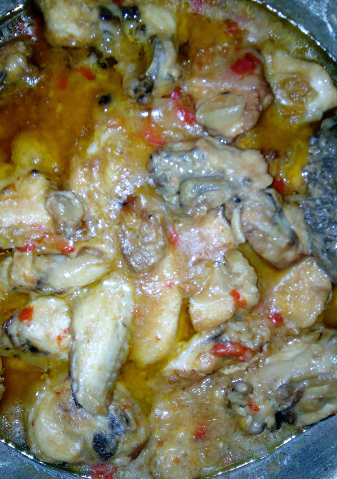 Una foto de Pollo a la cerveza