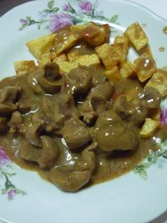 Una foto de Riñones en salsa