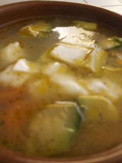Una foto de Caldo Tlalpeño
