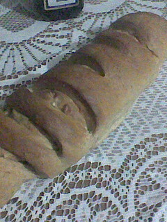 Una foto de Pan de manzana y nueces sin huevo