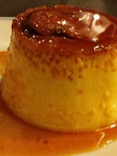 Una foto de Flan de huevo casero