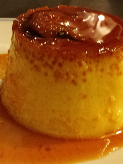 Una foto de Flan de huevo casero