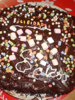 Una foto de Tarta de Danone