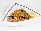Paella de marisco