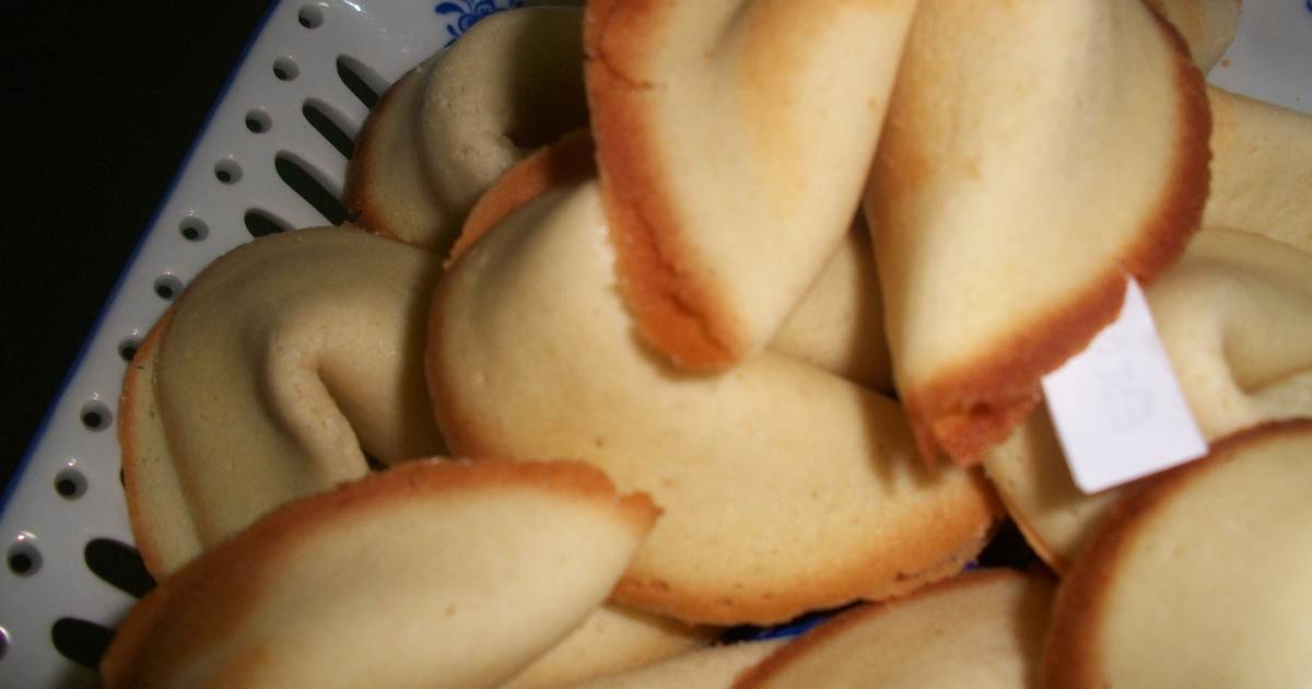Cómo hacer galletas de la fortuna - ¡Descubre la receta tradicional paso a  paso, muy fácil y rápida!