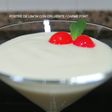Postre de yogur y limón con crujiente