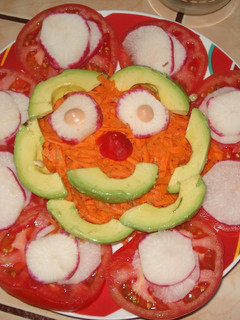 Una foto de Ensalada rápida con aderezo fácil