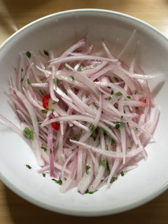 Una foto de Salsa Criolla de Cebolla