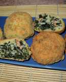 Croquetas de acelga y arroz