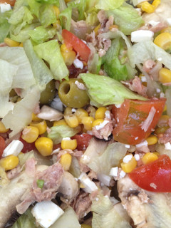 Una foto de Ensalada rapida para el tupper