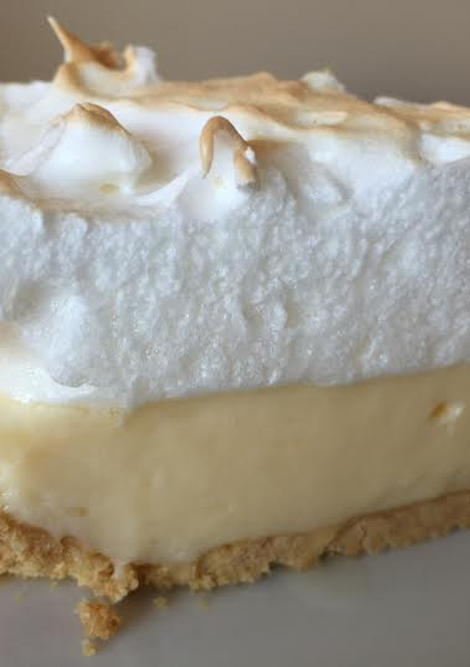 Una foto de Pie de limón con galletas maría