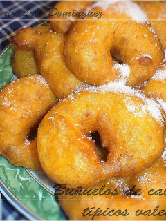 Una foto de Buñuelos de calabaza típicos valencianos