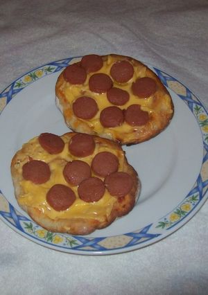 Una foto de Pizzetas infantiles