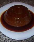 Flan cremoso de chocolate