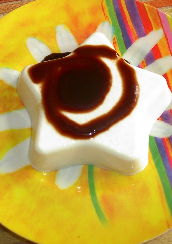 Una foto de Estrella de queso con chocolate de avellanas
