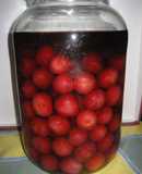 Cerezas en aguardiente (Esther)