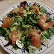 Ensalada con salmón ahumado (Key)