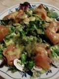 Ensalada con salmón ahumado (Key)
