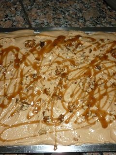 Una foto de Postre con mousse de dulce de leche