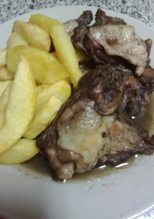 Una foto de Pollo de mi abuela