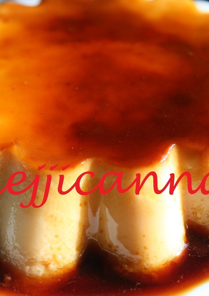 Una foto de Flan clásico