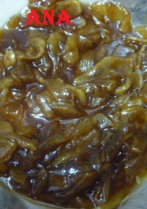Una foto de MANZANAS CARAMELIZADAS EN MICROONDAS