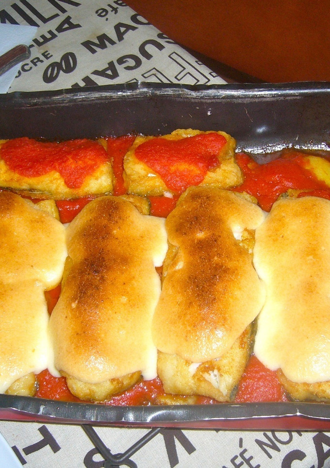Una foto de Bacalao gratinado con all i oli