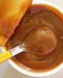 Mousse de dulce de leche crocante