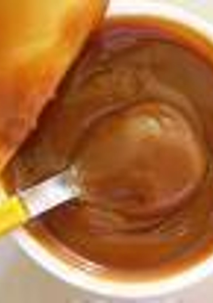 Una foto de Mousse de dulce de leche crocante