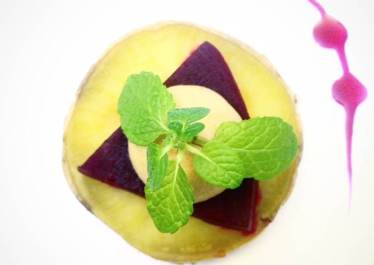 Simple fancy sweet sour tart