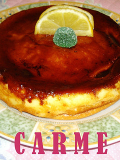 Una foto de Tarta mascarpone y mousse de limón