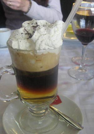 Una foto de Café irlandés