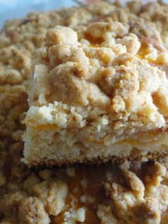 Una foto de Bizcocho Streuselkuchen o pastel de migas